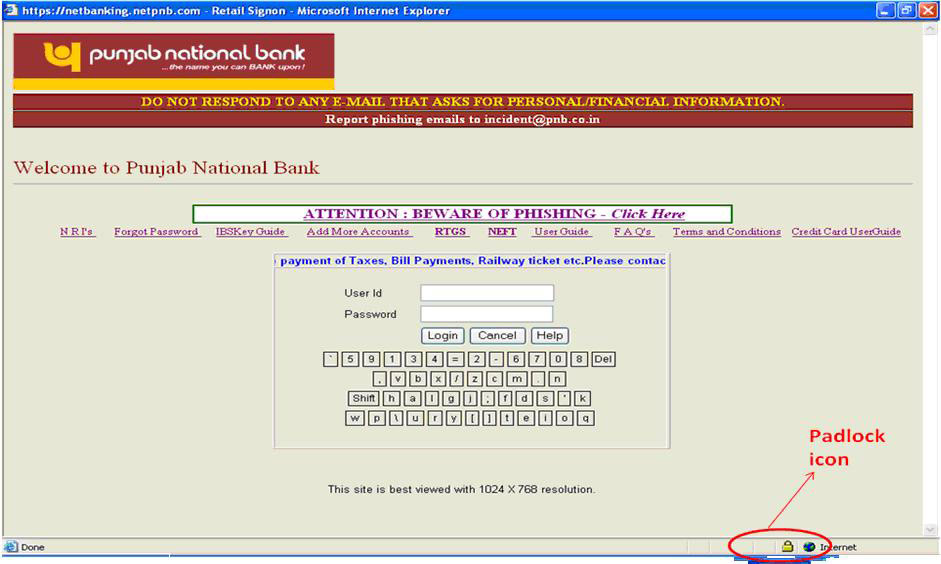 Punjab National Bank Security Alerts Scam And Fraud Notices - 
